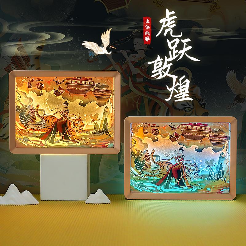 虎跃敦煌！国潮国风的辉煌之美~