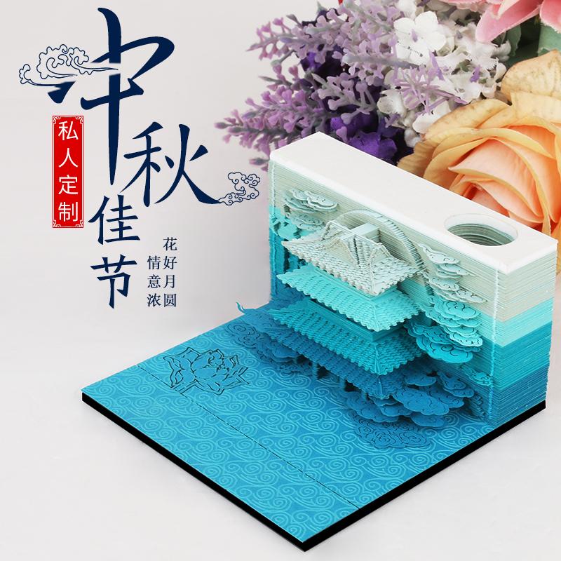 中秋佳节——广寒宫立体便签！