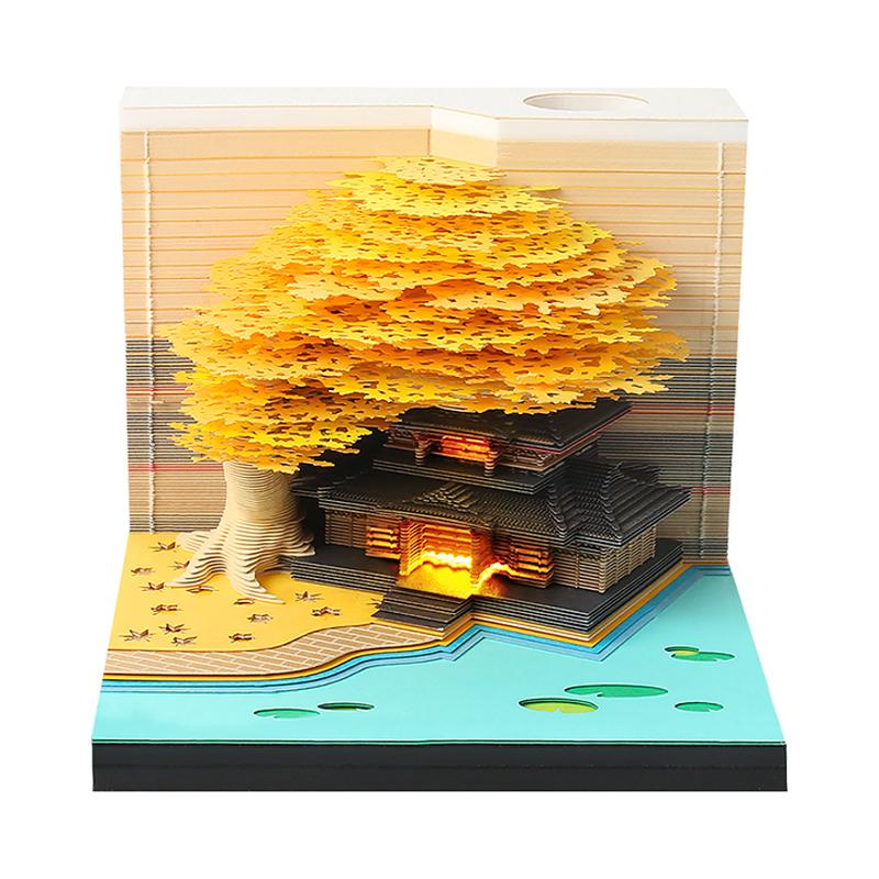 花团锦簇3D立体便签