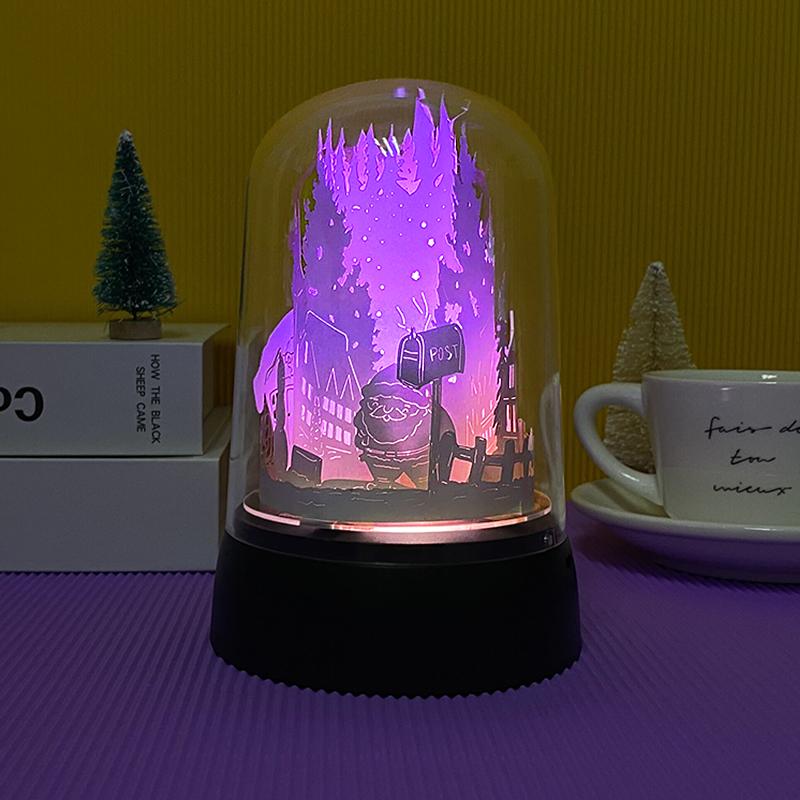 纸雕艺术台灯
