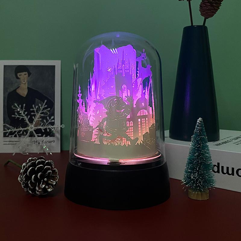 全景灯-圣诞麋鹿