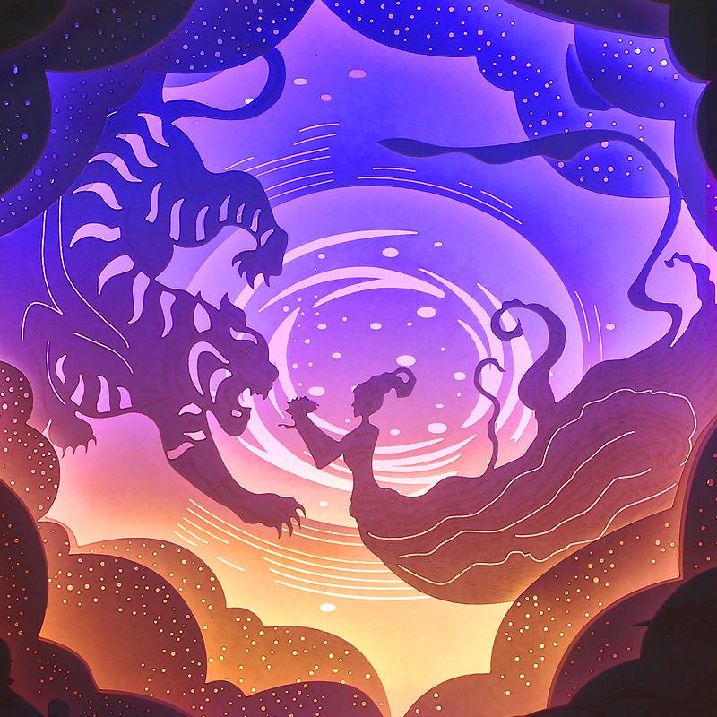 生肖款-虎贵花开