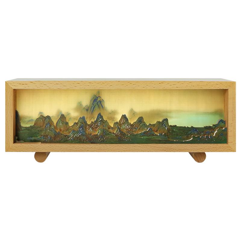 流传千年的古风美学 千里江山图